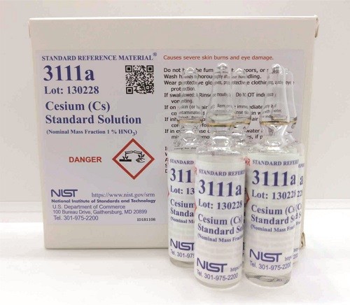 SRM 3111a  銫(Cs)標(biāo)準(zhǔn)溶液