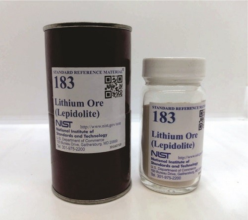 SRM 183  鋰礦(鱗云石)標準品